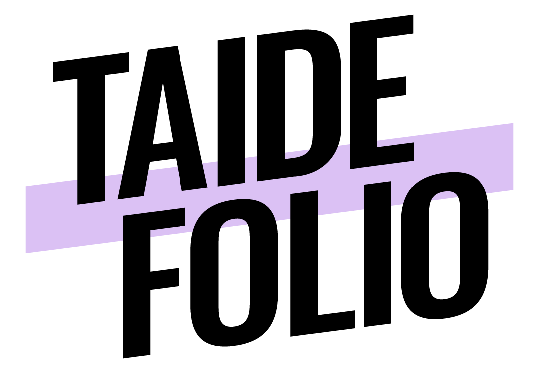 Taidefolio logo