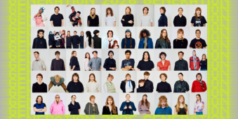 50 nuoren taiteilijan portrait kuvat riveissä